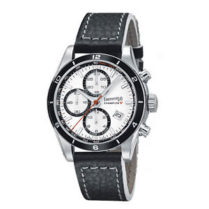 EBERHARD & CO. CHAMPION V CHRONOGRAPH WATCH 31063.01 AUTHORIZED RETAILER $3,900!