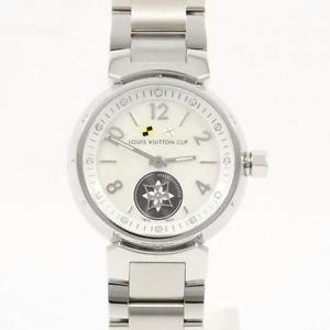 Authentic LOUIS VUITTON Q12M0 Tambour Lovely Cup  Quartz  #260-000-964-9996