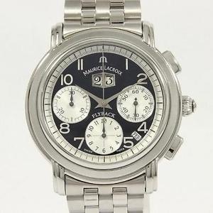 Authentic MAURICE LACROIX 15827 Masterpiece flyback Annular array Automatic  ...