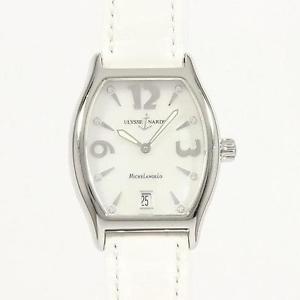 Authentic Ulysse Nardin  113-48 Michelangelo Auto QZ  #260-000-720-1035