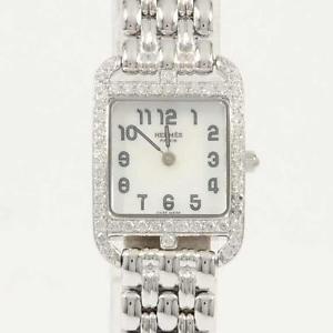 Authentic HERMES CC1.192 Cape Cod WG D Quartz  #260-001-193-6770