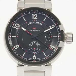 Authentic LOUIS VUITTON Q1156 Tambour GMT Evolution Automatic  #246-000-061-0025