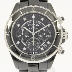 Authentic CHANEL H2419 J12 41mm Chrono ceramic 9P Automatic  #260-001-403-6460