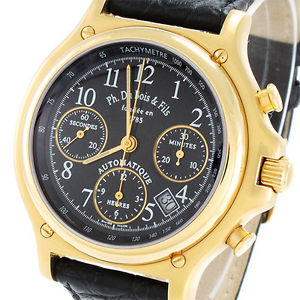 Dubois und Fils - Regulator 1 -  Ref. No. 785 - vergoldet - Leder - Automatik