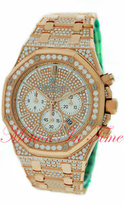Audemars Piguet Royal Oak Chronograph Rose Gold Diamond 26322OR.ZZ.1222OR.01