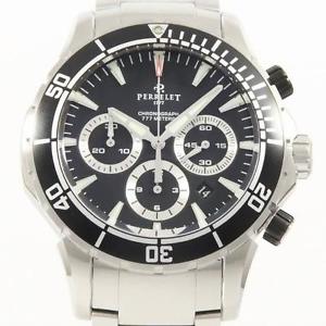 Authentic PERRELET A1054-B Sea Craft Chrono Automatic  #260-000-965-8882