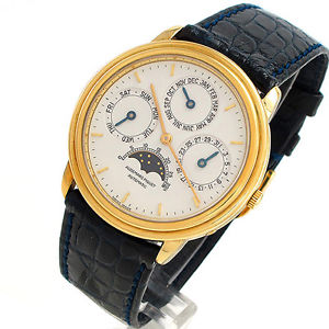 Audemars Piguet *Ewiger Kalender Mondphase* 18K GG Automatik Leder