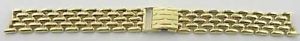 14K YELLOW GOLD MENS PANTHER LINK WATCH BAND