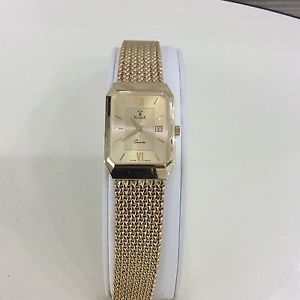 585 GOLD Uhr Golduhr Massiv 52,5Gramm.SWISS MADE.Gelbgold,neu+Etikett.