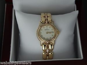 $21,000 Ladies Bertolucci 18K Rose Yellow Gold Factory Diamond Watch Pulchra