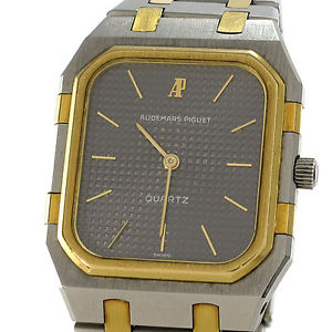Audemars Piguet "Royal Oak" - Quarz - 18K/750 Gelbgold, Stahl - ca. 1985
