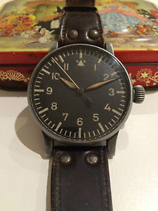 Genuine German WWII Wempe B-Uhr Type A Luftwaffe Pilot/Navigator Watch