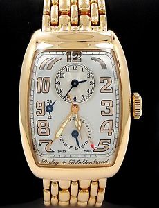Dubey & Schaldenbrand Aerodyn Duo 18K Rose Gold GMT Chronograph ADUOS/RG/SIG/LS