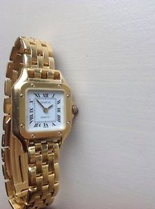 18kt Gold Geneva Swiss Quartz Watch