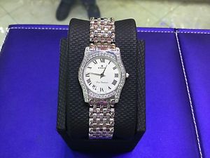 Women's Edox  Les Genevez Diamond Watch