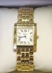 Concord 28-57-651 Date 14K Yellow Gold Quartz Men's Watch 