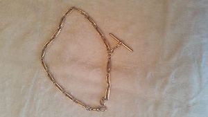 J & G 15K GOLD (625) POCKET WATCH CHAIN
