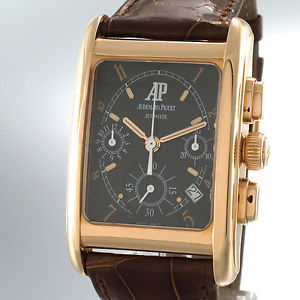 Audemars Piguet *Edward Piguet" - Ref. 259250R - 18K Roségold - Leder - 92,3g