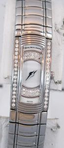 Mauboussin Lady M Diamond with Mother of Pearl dial $9,800.00 stainless watch.