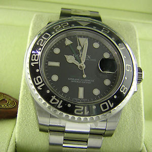 ROLEX GMT CERAMICA   REF 116710LN   NUOVO MAI INDOSSATO