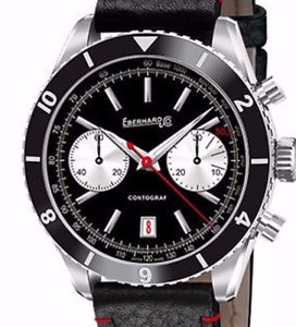 EBERHARD & CO. CONTOGRAF CHRONO WATCH 31069.2 / AUTHORIZED RETAILER  MSRP $5,750