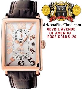 GEVRIL AVENUE OF AMERICA 18KT ROSE GOLD 5120 LIMITED EDITION AUTHORIZED RETAILER