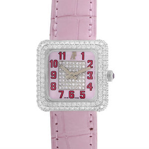 Audemars Piguet Ladies Quartz 18K White Gold Pave Watch 67432BC.ZZ.A078CR.02
