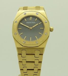 Authentic 18K Gold Audemars Piguet Royal Oak Quartz Ladies Watch 26MM