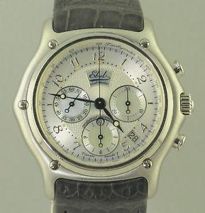 Ebel Chronograph Le Modulor Automatic 750 Gold Limited Edition No. 195