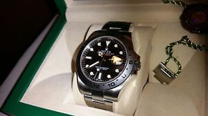 Rolex Explorer II 216570 Dial Black 42mm Perfetto full set Scatola Box Originali