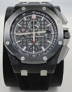 AUDEMARS PIGUET BRAND NEW ROYAL OAK OFFSHORE BLACK DIAL 26400AU.OO.A002CA.01 37K