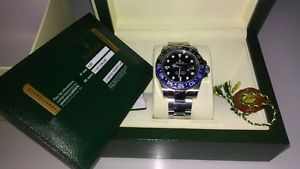 Rolex GMT Master II Black Blue 116710 BLNR full set Scatola Box Originali