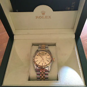 OROLOGIO ROLEX DATEJUST AUTOMATICO ACC./ORO