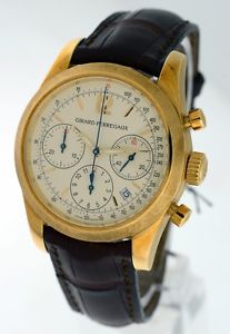 Girard Perregaux Chronograph 18k Yellow Gold 40mm Automatic gent's watch.