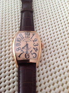 brand new Frank Muller men gold waches