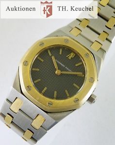 AUDEMARS PIGUET ROYAL OAK LADY 26 MM IN STAHL / GOLD MIT QUARZWERK TOP ZUSTAND