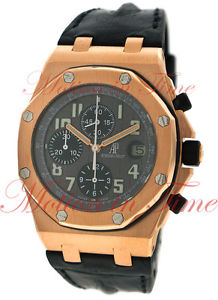Audemars Piguet Royal Oak Offshore Chronograph, Anthracite Dial, Rose Gold Bezel