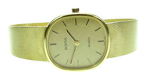 Bulova 14kt. Gold Men's Watch