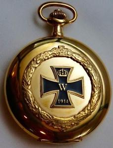 Rare historic WWI German army award Havila Observatory tested CHRONOMETER watch