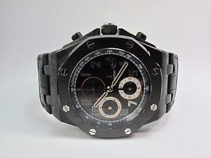 AUDEMARS PIGUET CARBON GINZA DIAMOND 7 LIMITED MINT ORIGINAL BOX WARRANTY