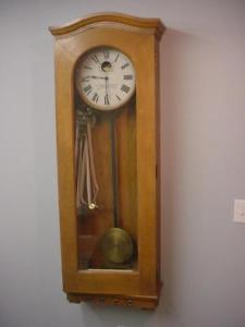 Vintage Standard Electric Springfield Mass Master Schoolhouse Clock Higginsville