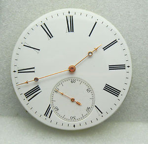 1840s Museum Piece Detent Pivot Helical Hairspring Fusee Pocket Watch Movement