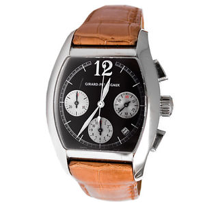 Girard Perregaux Richeville Men's 37mm Chronograph Date Watch 27650-0-53-6151