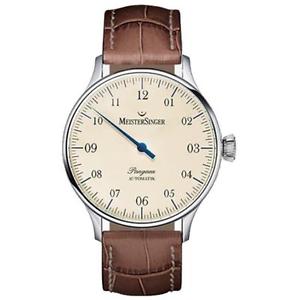 MEISTERSINGER UNISEX SINGLE HAND PANGAEA 40MM STEEL CASE AUTOMATIC WATCH PM903