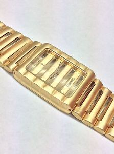18K YELLOW GOLD CONCORD CENTURION WRIST  WATCH