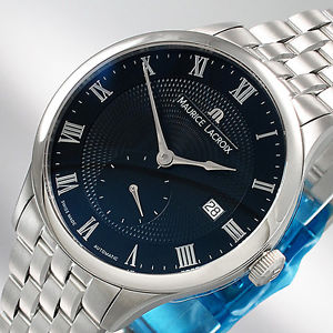 MAURICE LACROIX "Masterpiece Small Seconde* 40 mm Stahl/Automatik UVP=2.800.- €
