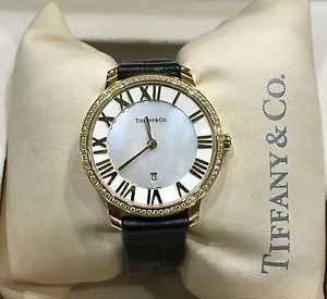 Tiffany Atlas Dome Lady 32 diamant and gold