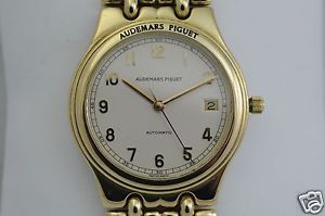 Audemars Piguet 18K automatic with original 18K bracelet 36mm diameter in box