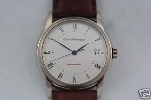 Girard Perregaux Classique automatic, 18K white gold, Ref 9052, excellent