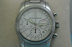 Girard Perregaux Chronograph Automatic 63 Jewels, 40mm dia., Ref 4956, excellent